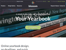 Tablet Screenshot of blossom-books.com